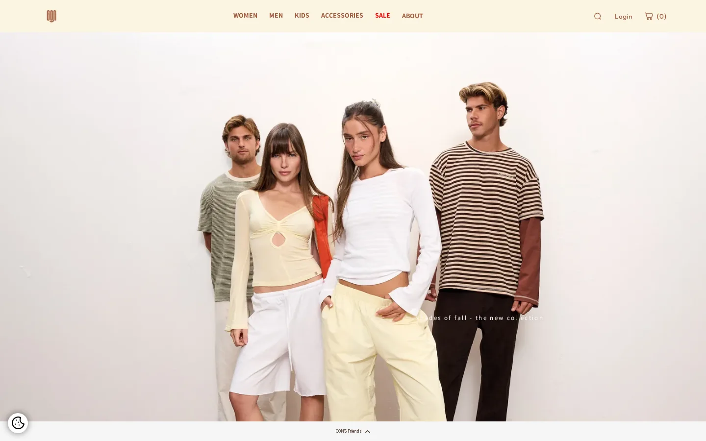 gonsurfing.com homepage